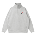 Quarter-Zip Drop Shoulder Sweatshirt Liberty Smallest
