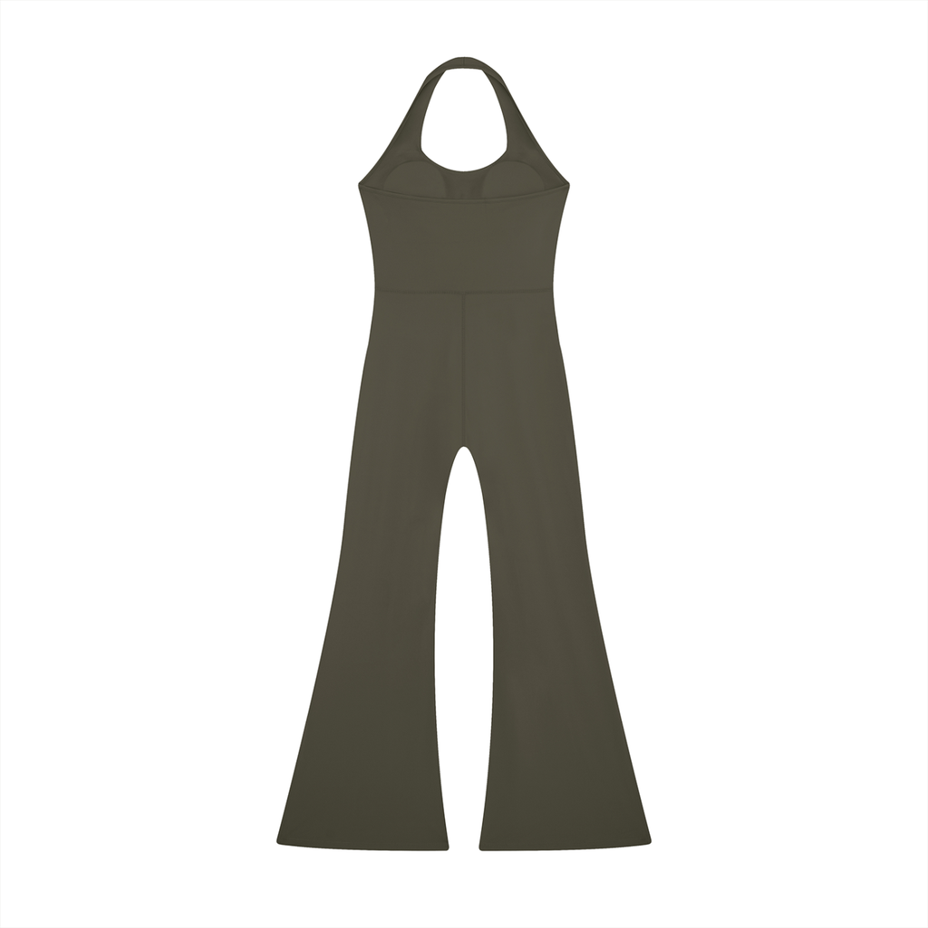 Women’s Halter Flared Jumpsuit Liberty