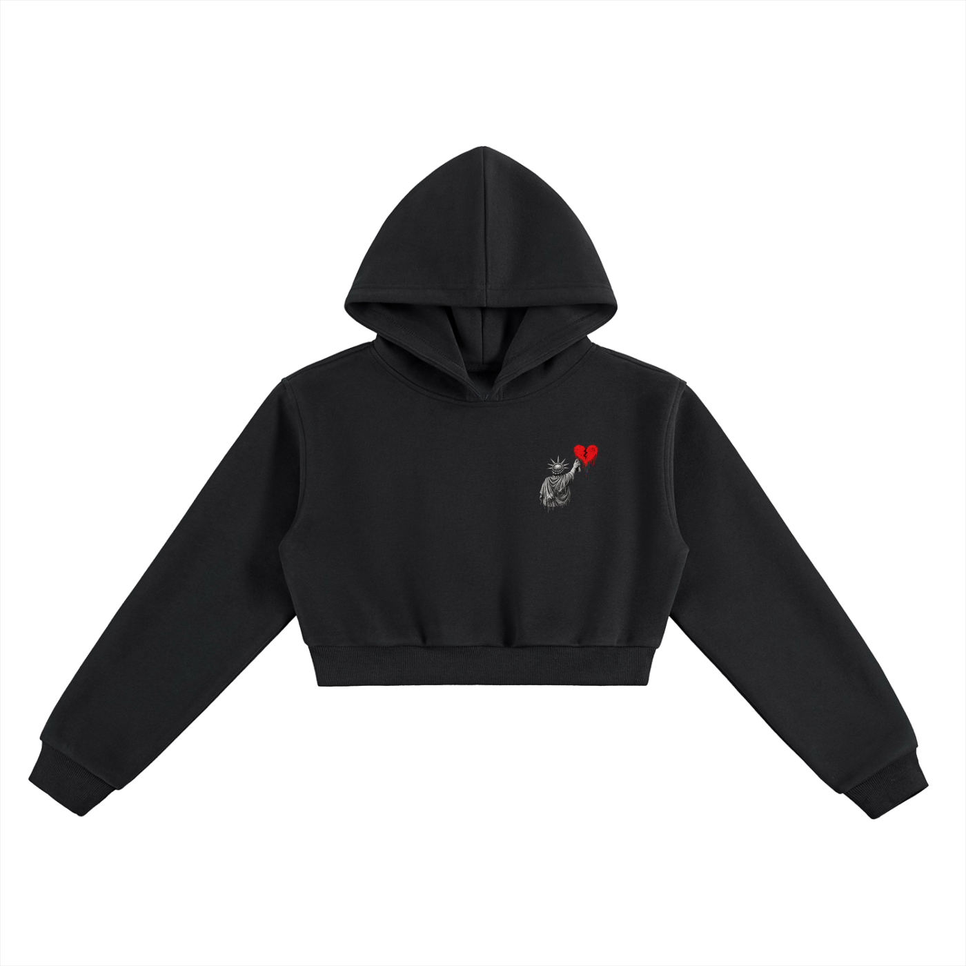 Essential Cropped Hoodie Liberty