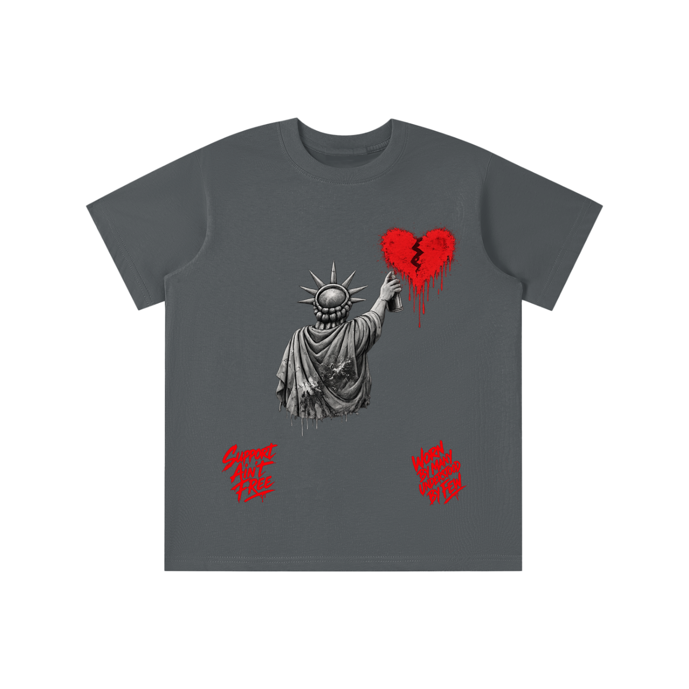Essential Kids' T-shirt New Red