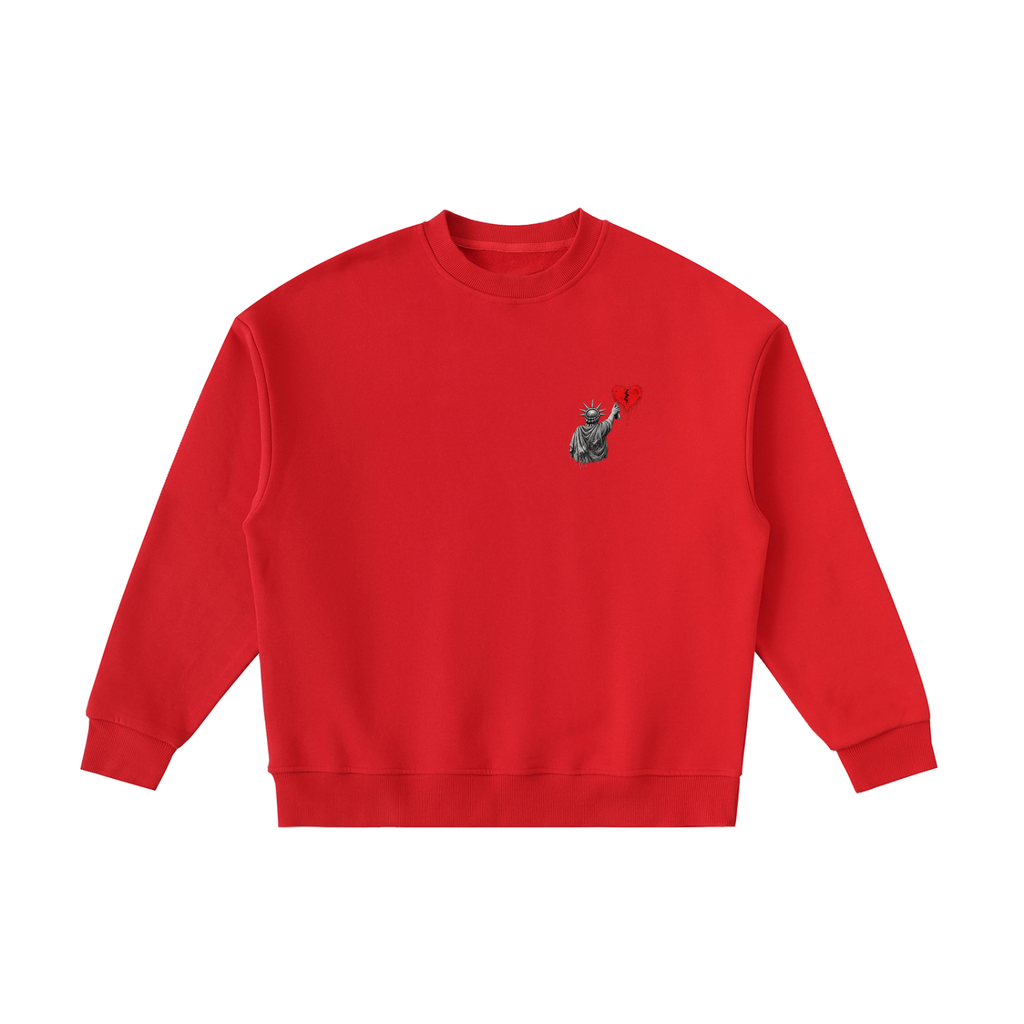 Essential Fleece Kids' Crewneck Sweatshirt Liberty Small
