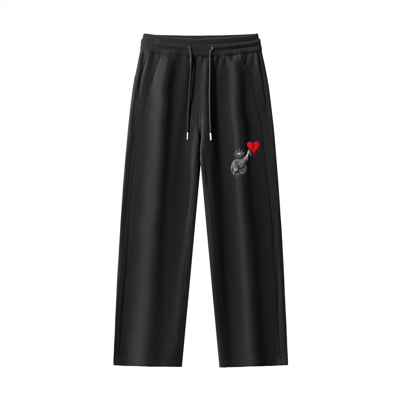 Essential Drawstring Straight-Leg Sweatpants Liberty