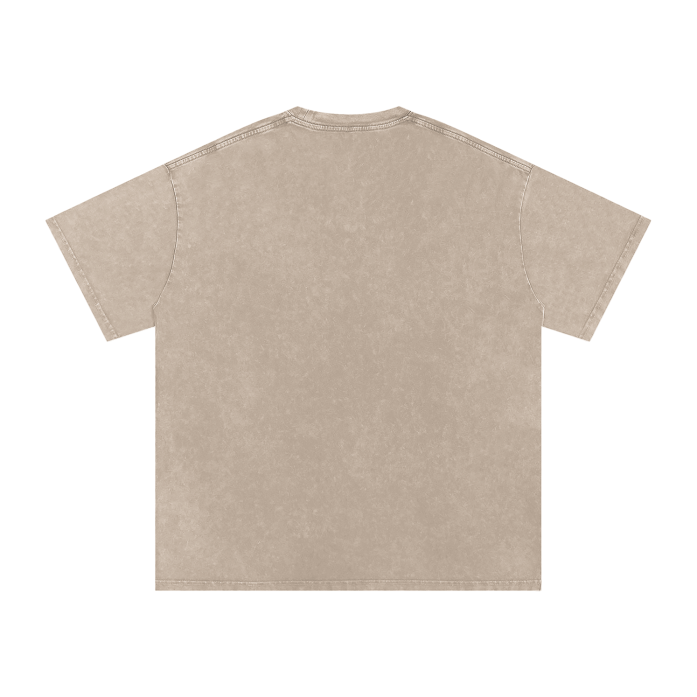 Snow Washed Oversized Cotton T-Shirt Liberty