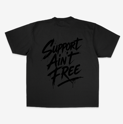 7.5oz Max Heavyweight Short Sleeve Original Black