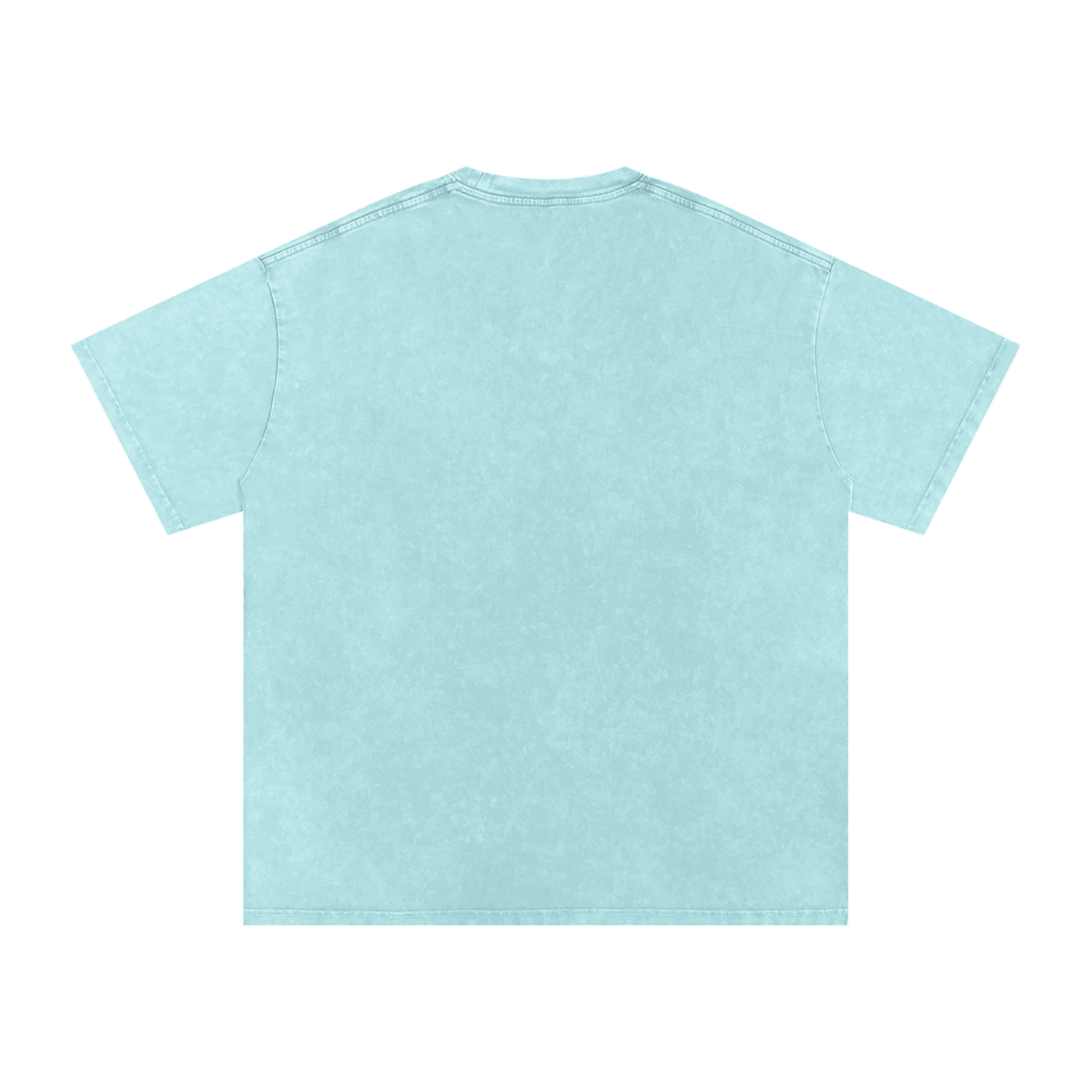 Snow Washed Oversized Cotton T-Shirt Liberty