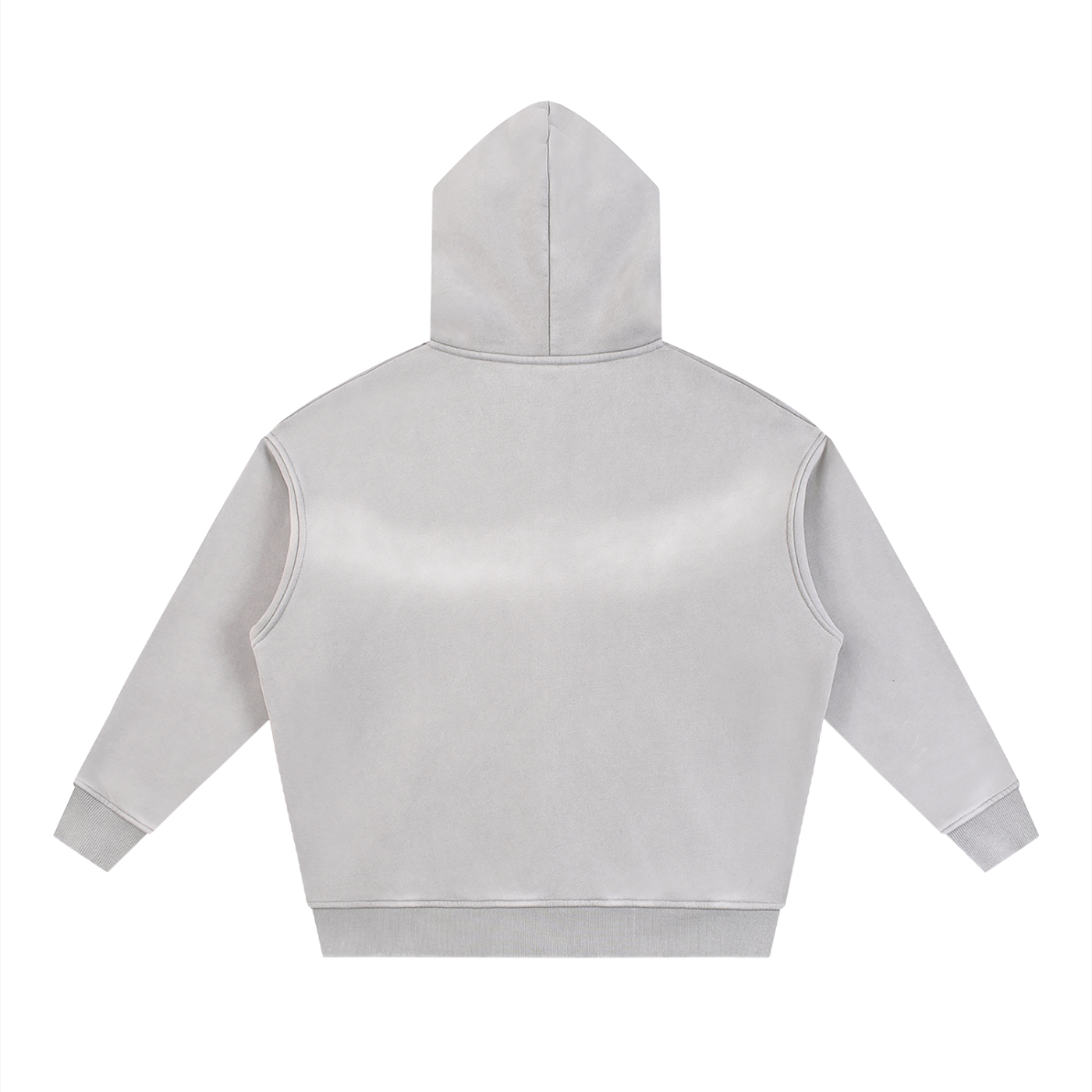 Sunfade Two-way Zipper Boxy Fleece Hoodie Liberty