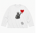 7.5oz Max Heavyweight Oversized Long Sleeve Original Grey