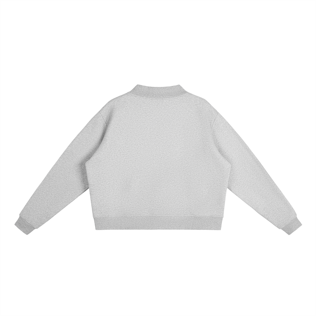 Essential Fleece Mock-Neck Crew Sweatshirt Liberty