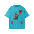 Snow Washed Kids' T-Shirt New Red
