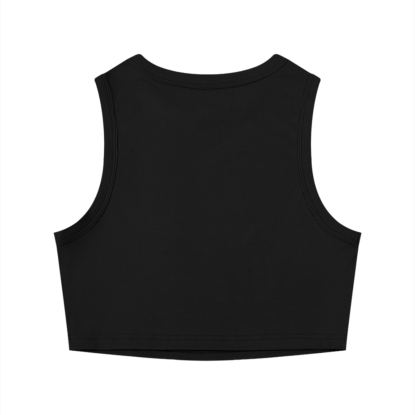 Women's Tight Crewneck Crop Tank Top Liberty Small