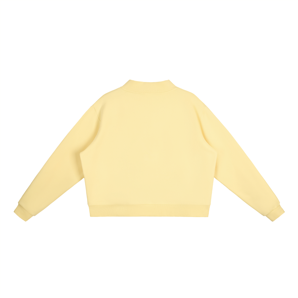 Essential Fleece Mock-Neck Crew Sweatshirt Liberty