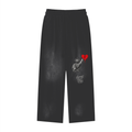 Sunfade Loose Fit Cotton Sweatpants Liberty Support Ain’t Free Grey