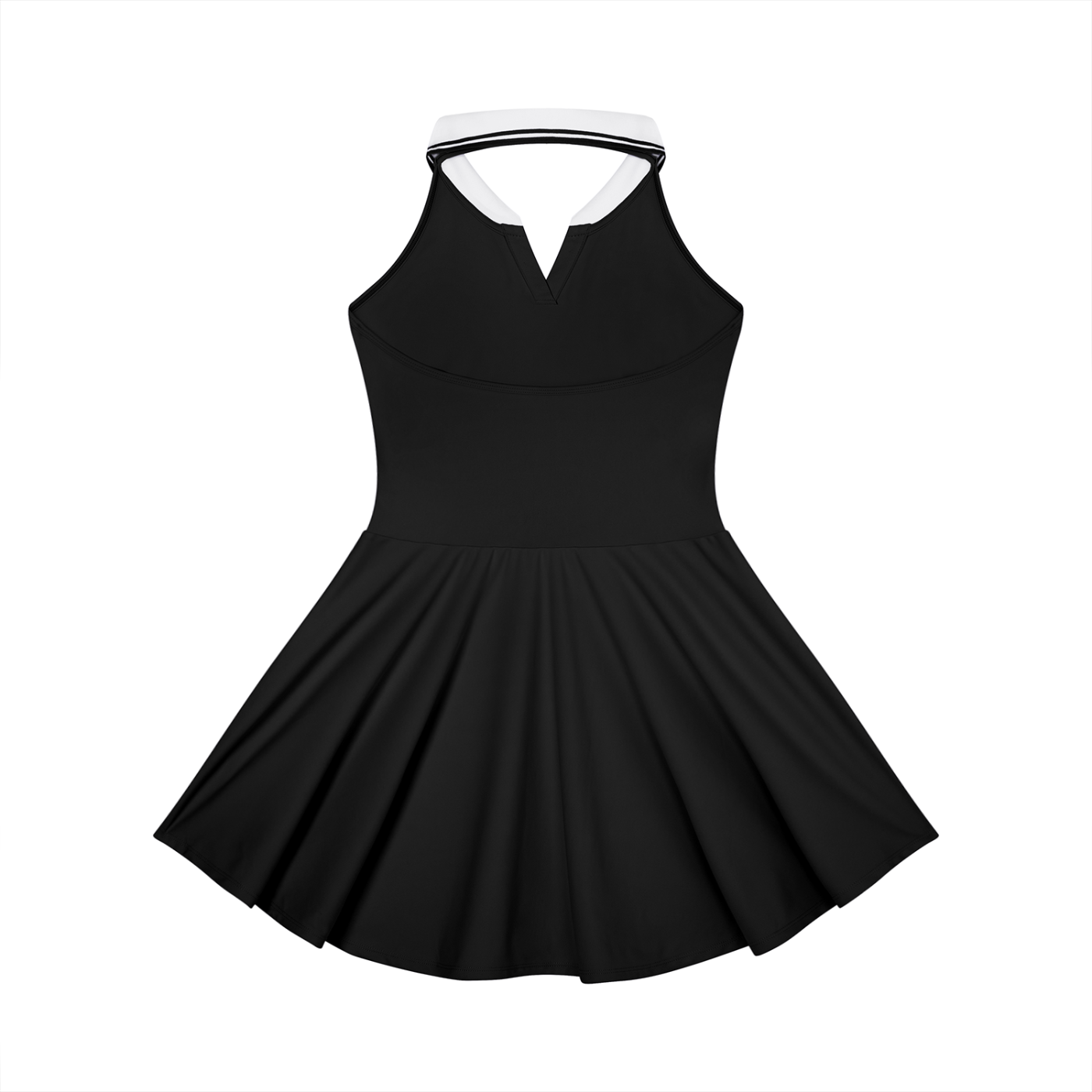 Women's Collared Halter A-Line Tennis Dress Liberty