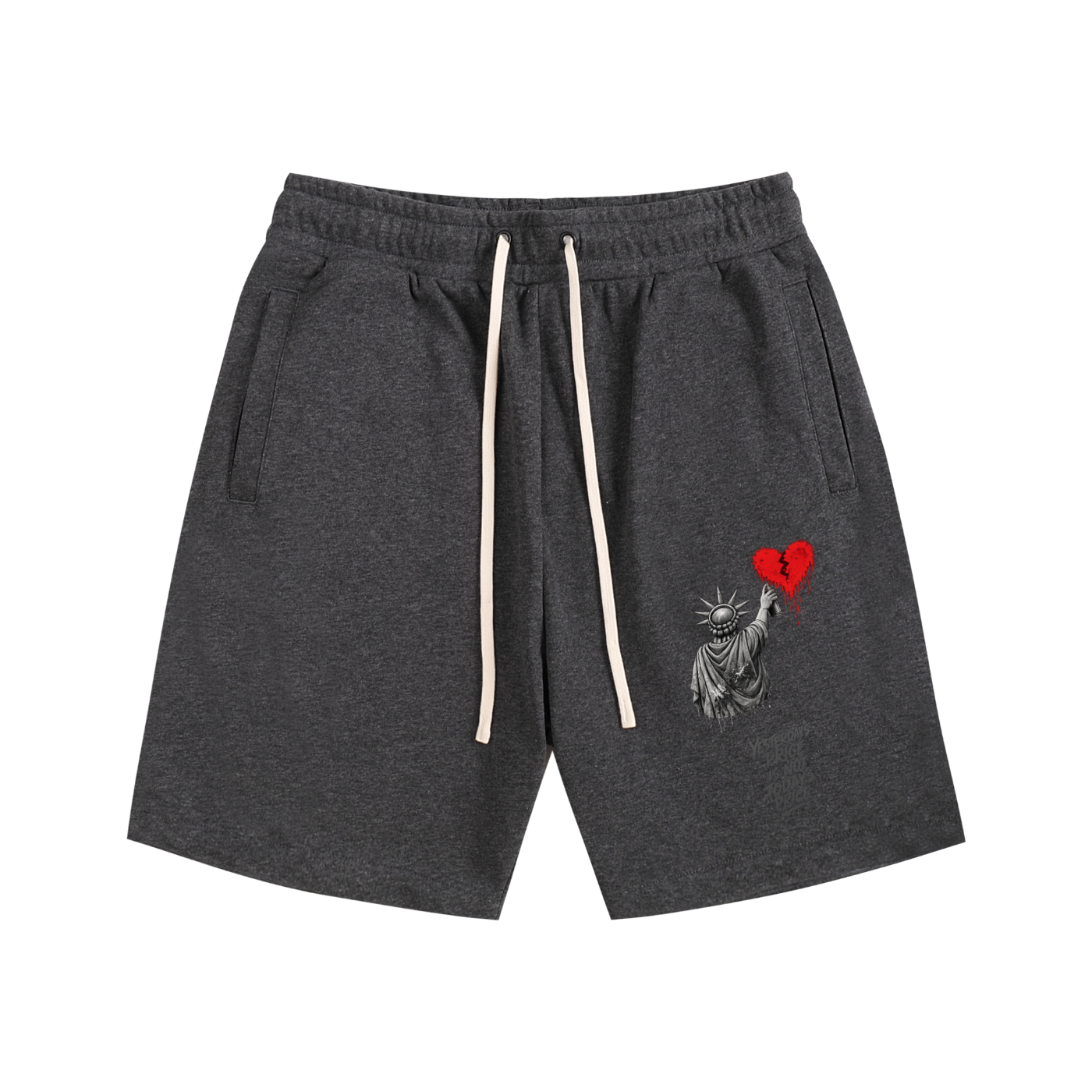 Essential Cotton Shorts Liberty Yesterday’s Price Isn’t Todays Price Grey
