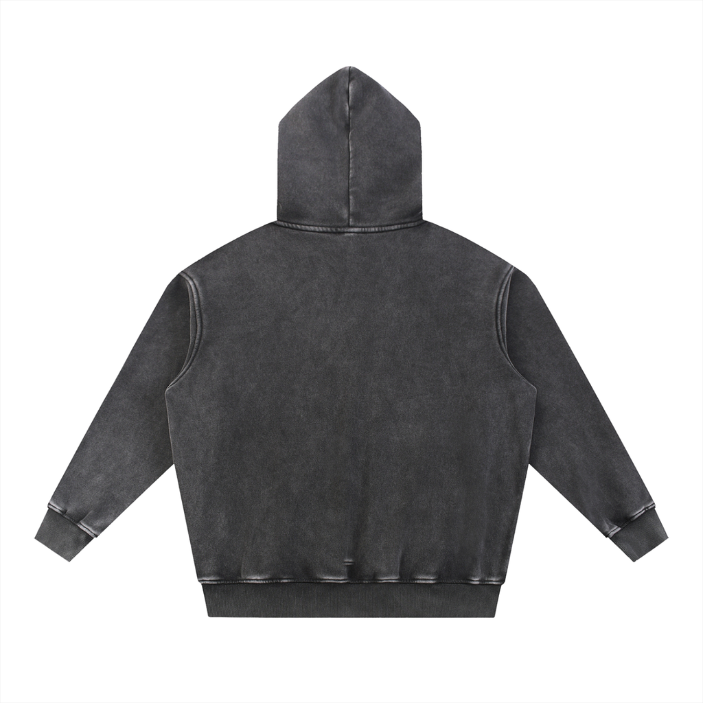Snow Wash Fleece Oversize Hoodie Liberty