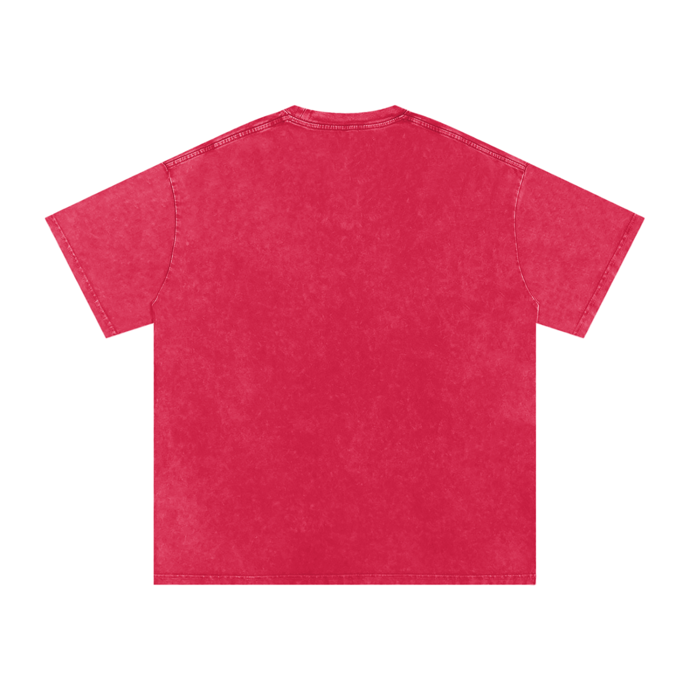 Snow Washed Oversized Cotton T-Shirt New Grey