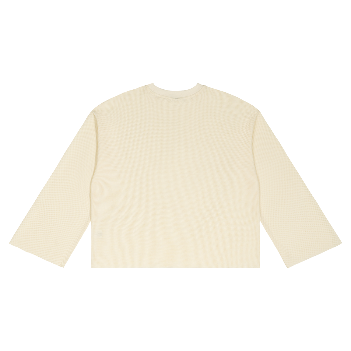 Unisex Waffle Raw Edge T-Shirt Liberty