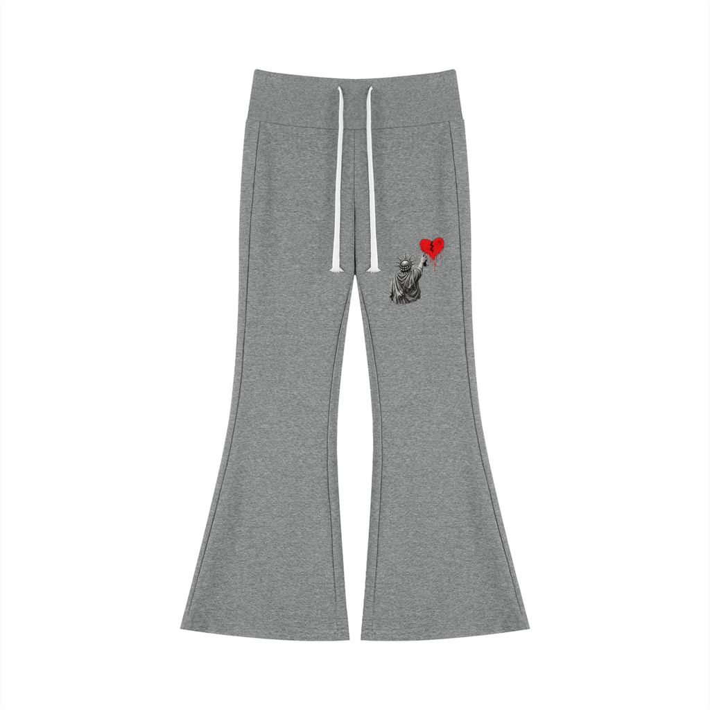 Women's Drawstring Flared Leg Pants Liberty