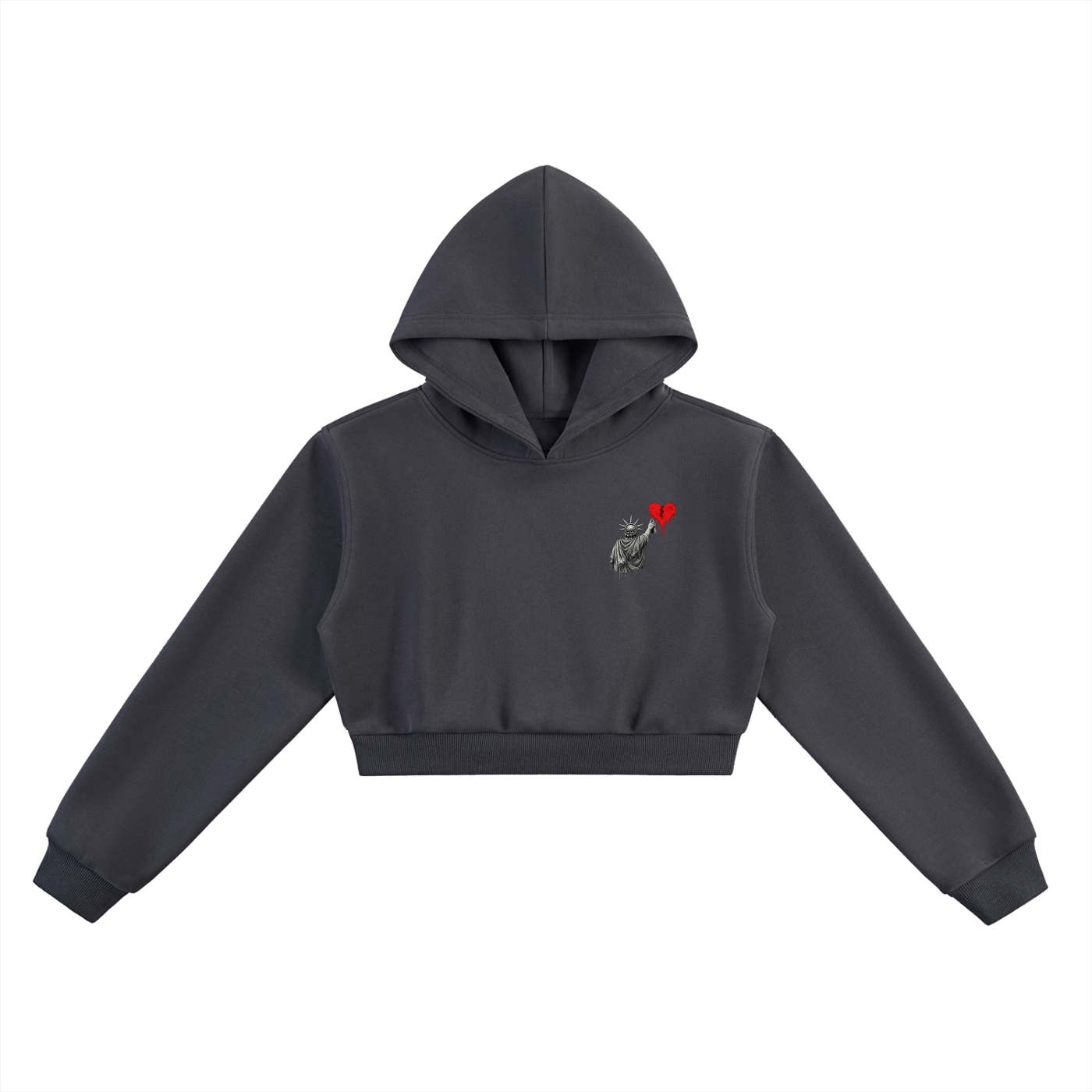 Essential Cropped Hoodie Liberty