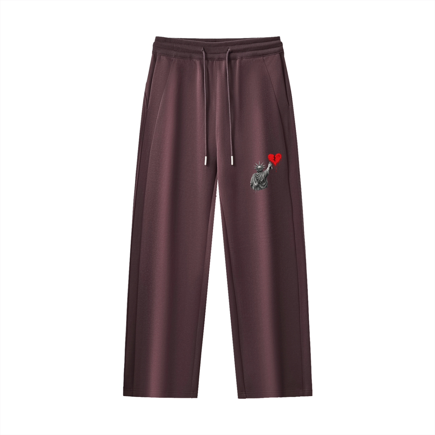 Essential Drawstring Straight-Leg Sweatpants Liberty