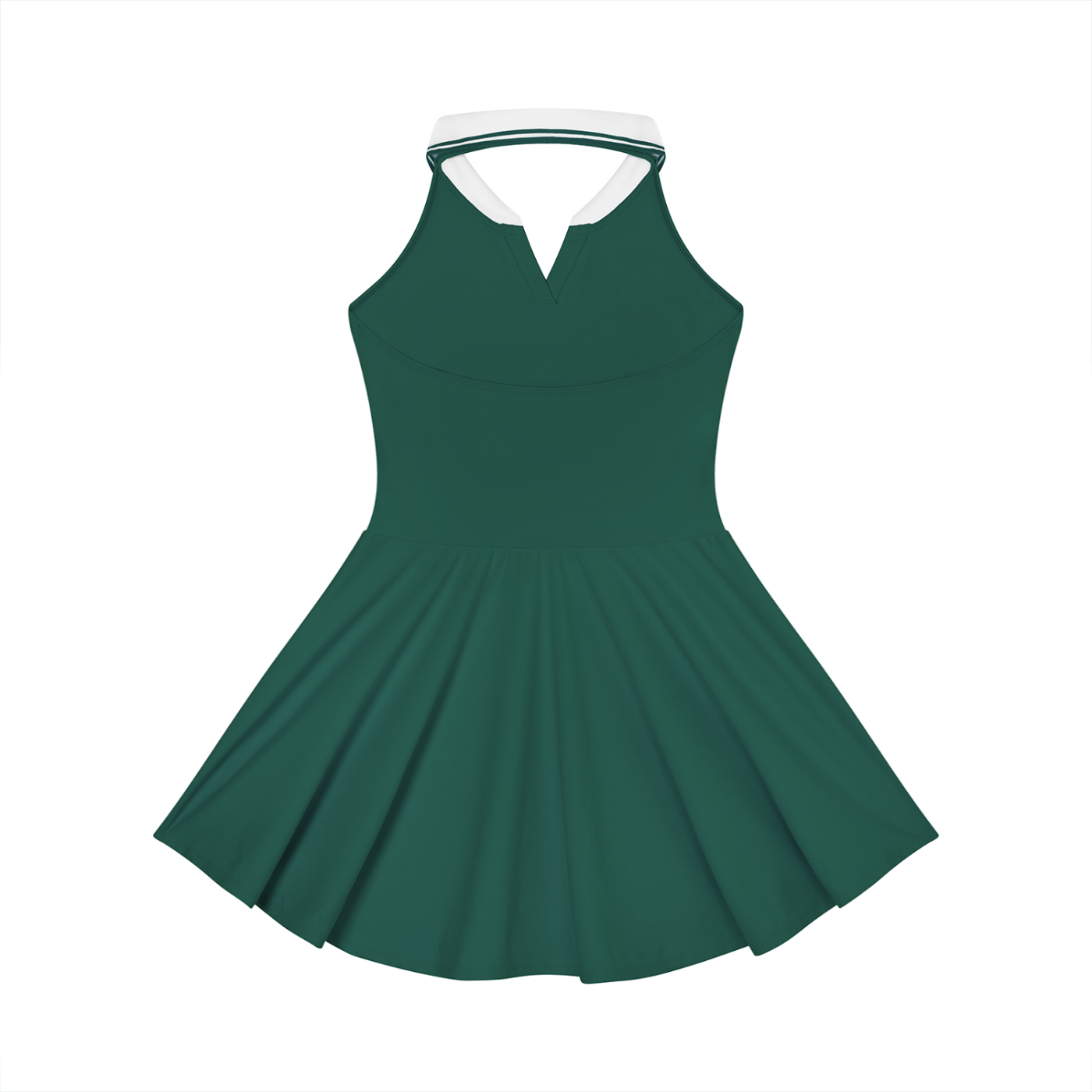 Women's Collared Halter A-Line Tennis Dress Liberty