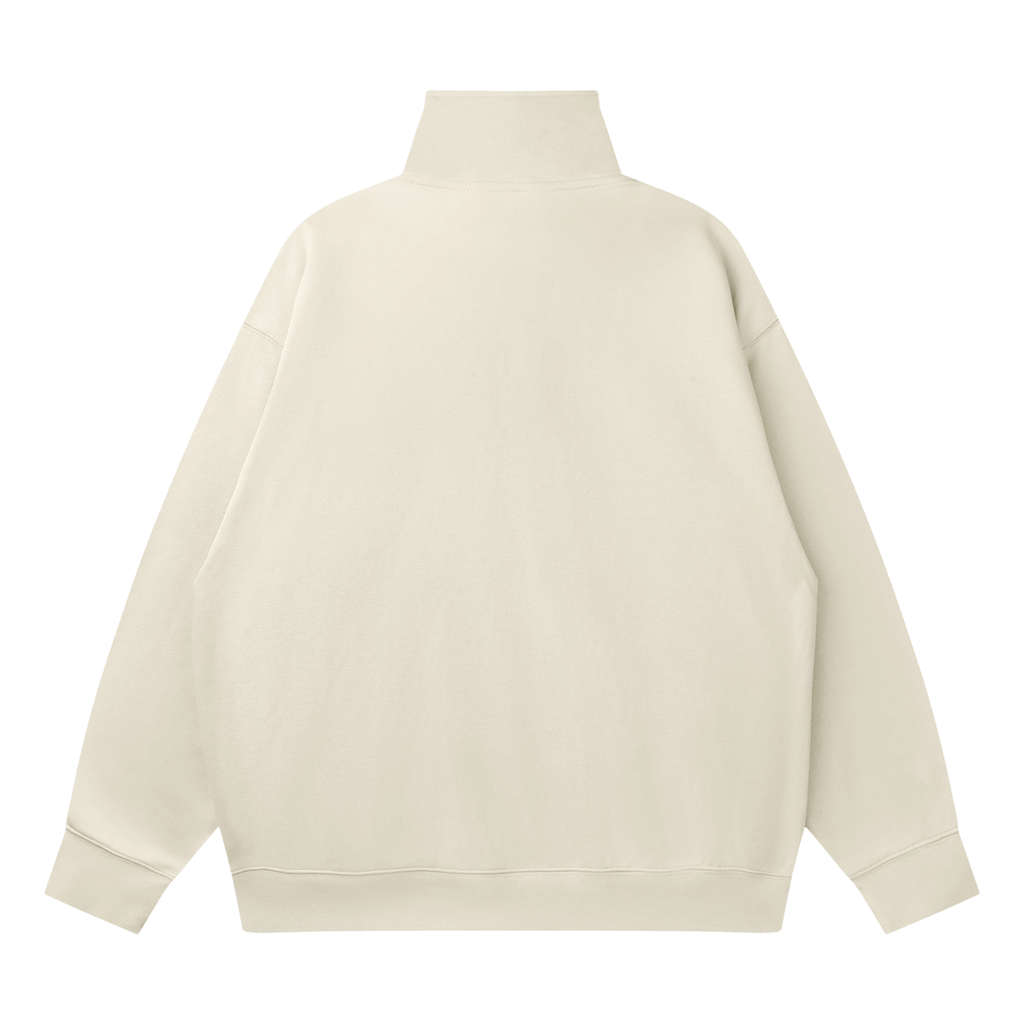Quarter-Zip Drop Shoulder Sweatshirt Liberty Smallest