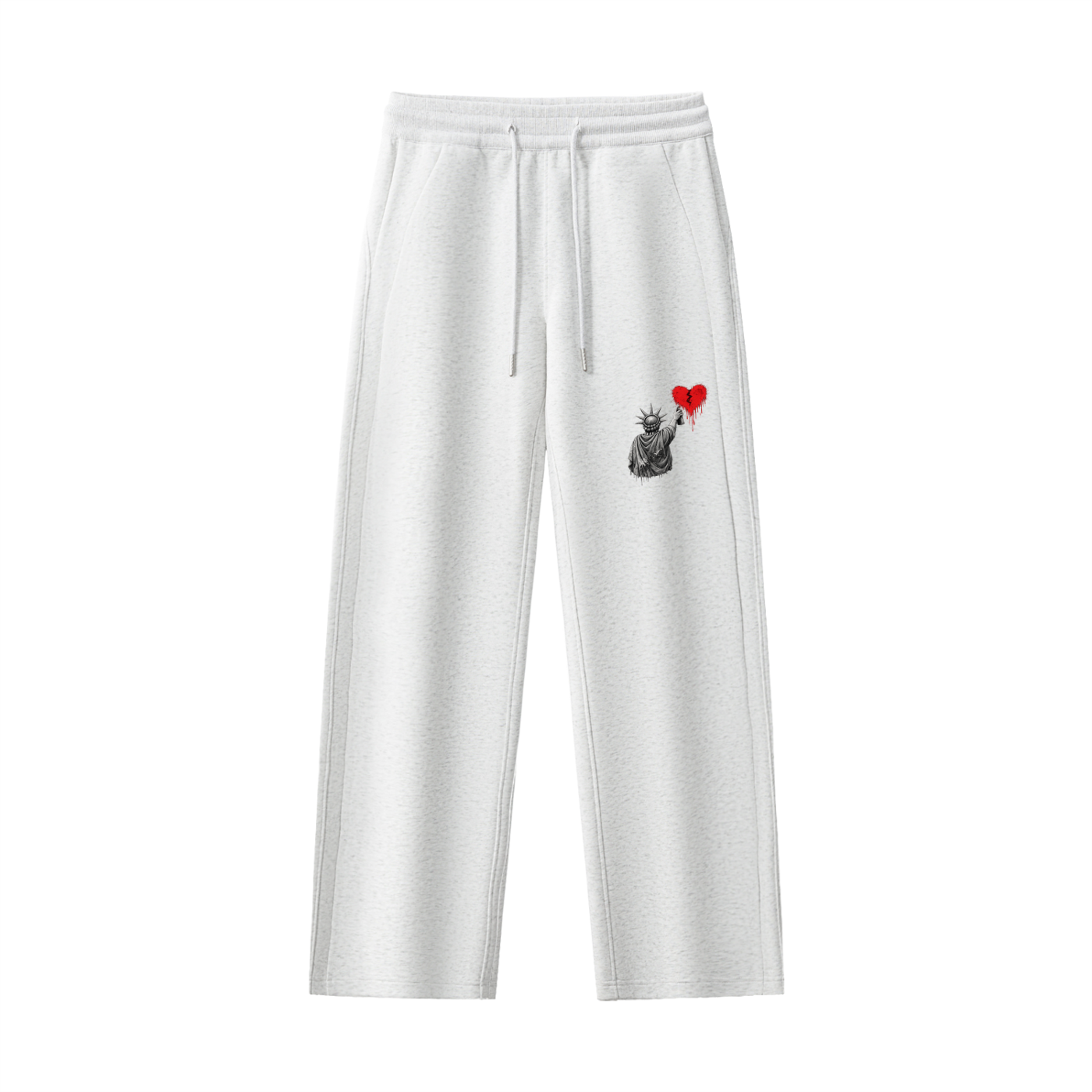Essential Drawstring Straight-Leg Sweatpants Liberty
