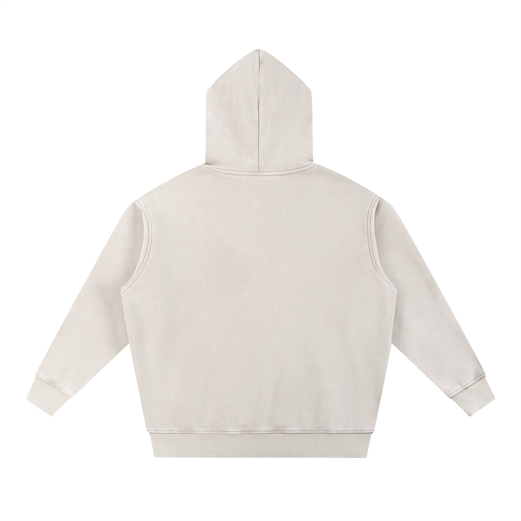 Snow Wash Fleece Oversize Hoodie Liberty