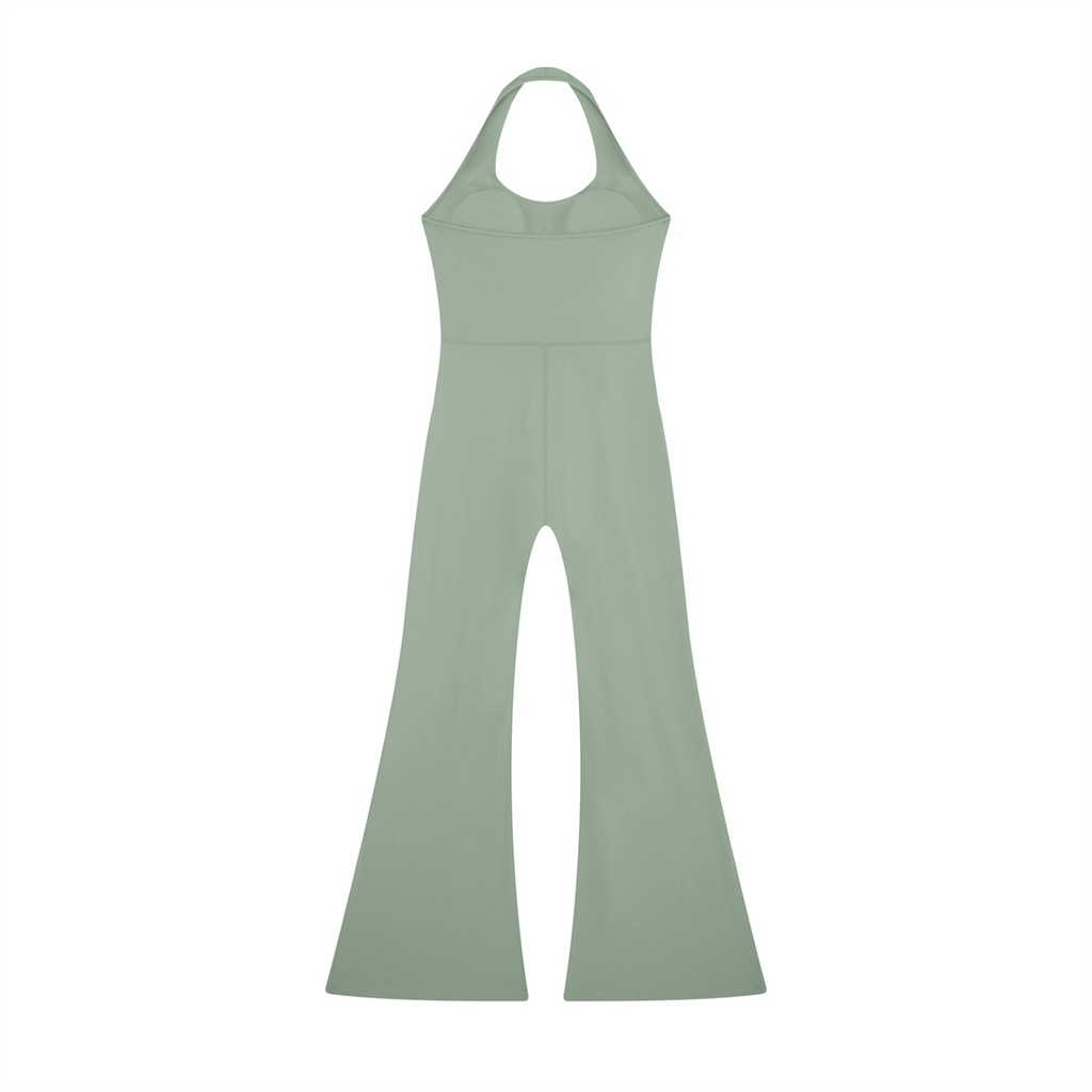 Women’s Halter Flared Jumpsuit Liberty
