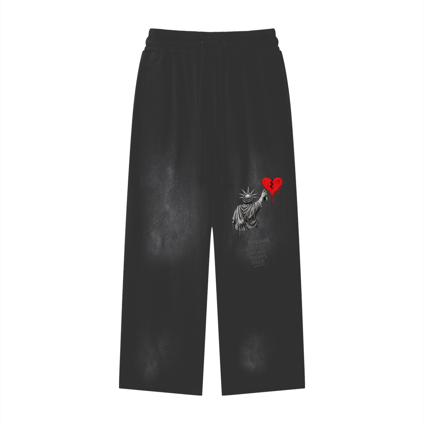 Sunfade Loose Fit Cotton Sweatpants Liberty Yesterday’s Price Isn’t Todays Price Grey