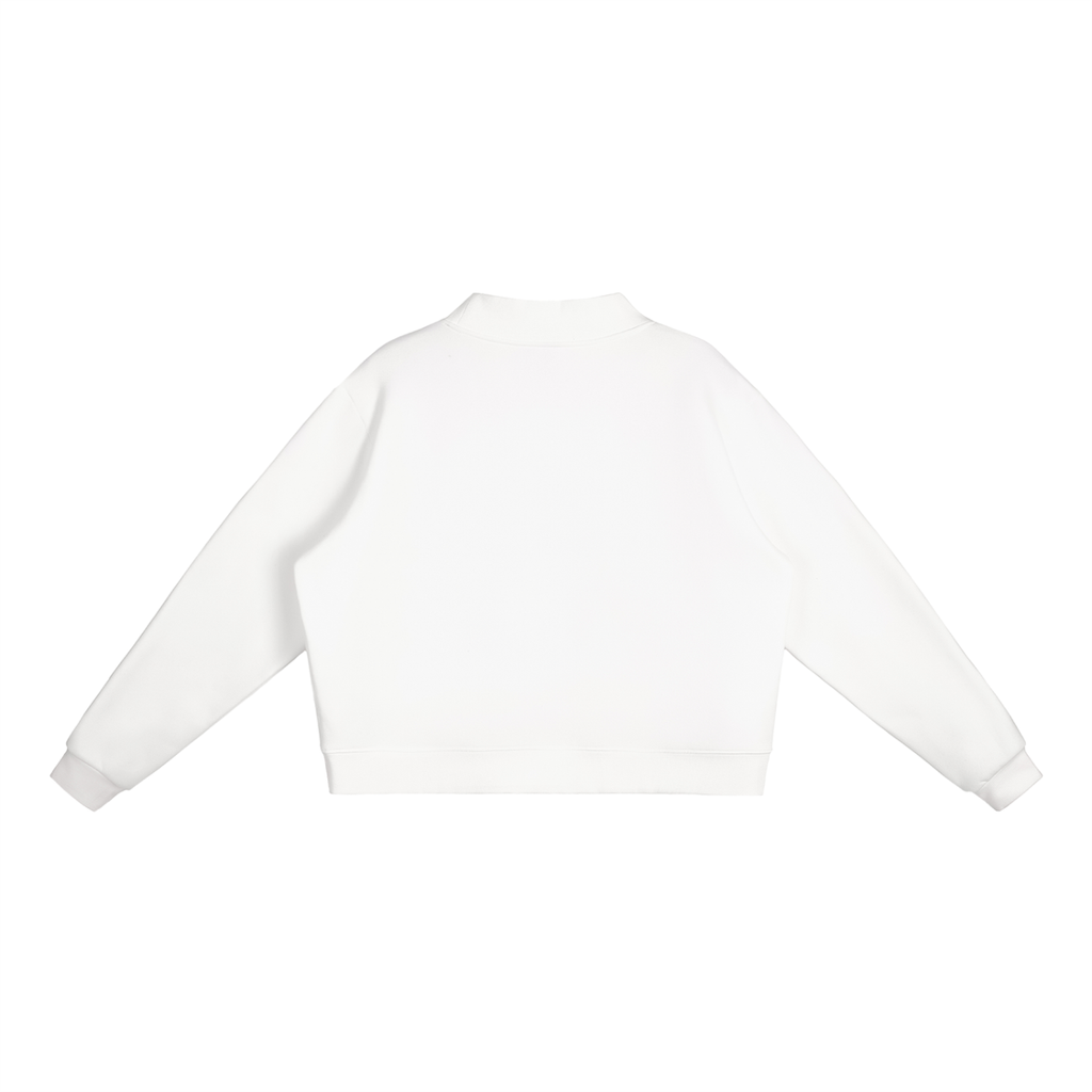 Essential Fleece Mock-Neck Crew Sweatshirt Liberty