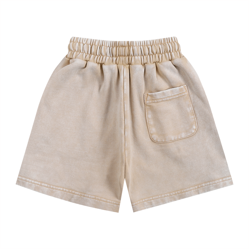 Snow Washed Kids' Shorts New Grey