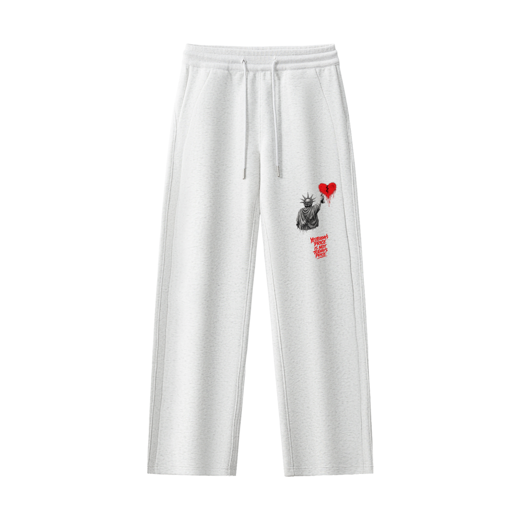 Essential Drawstring Straight-Leg Sweatpants Liberty Yesterday’s Price Isn’t Todays Price Red
