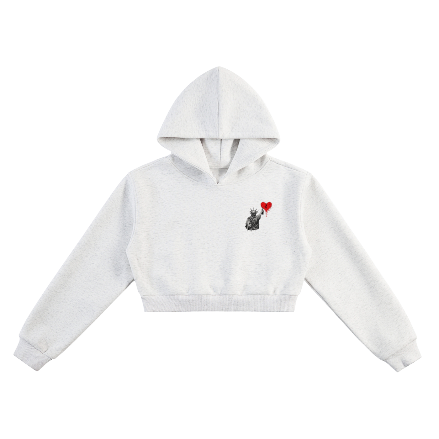 Essential Cropped Hoodie Liberty
