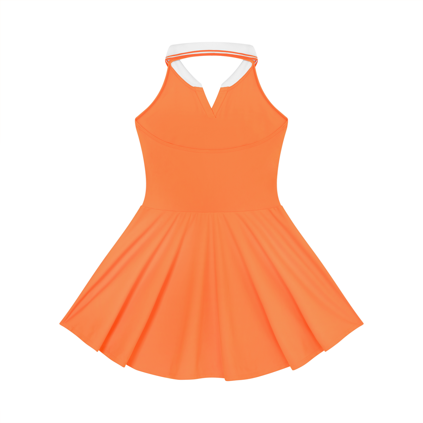 Women's Collared Halter A-Line Tennis Dress Liberty