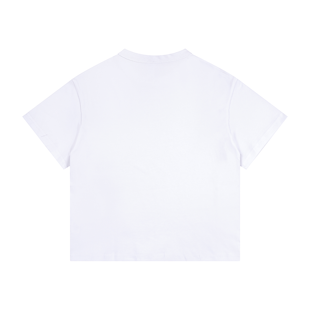 Kid's Loose Fit Drop Shoulder T-Shirt New Black