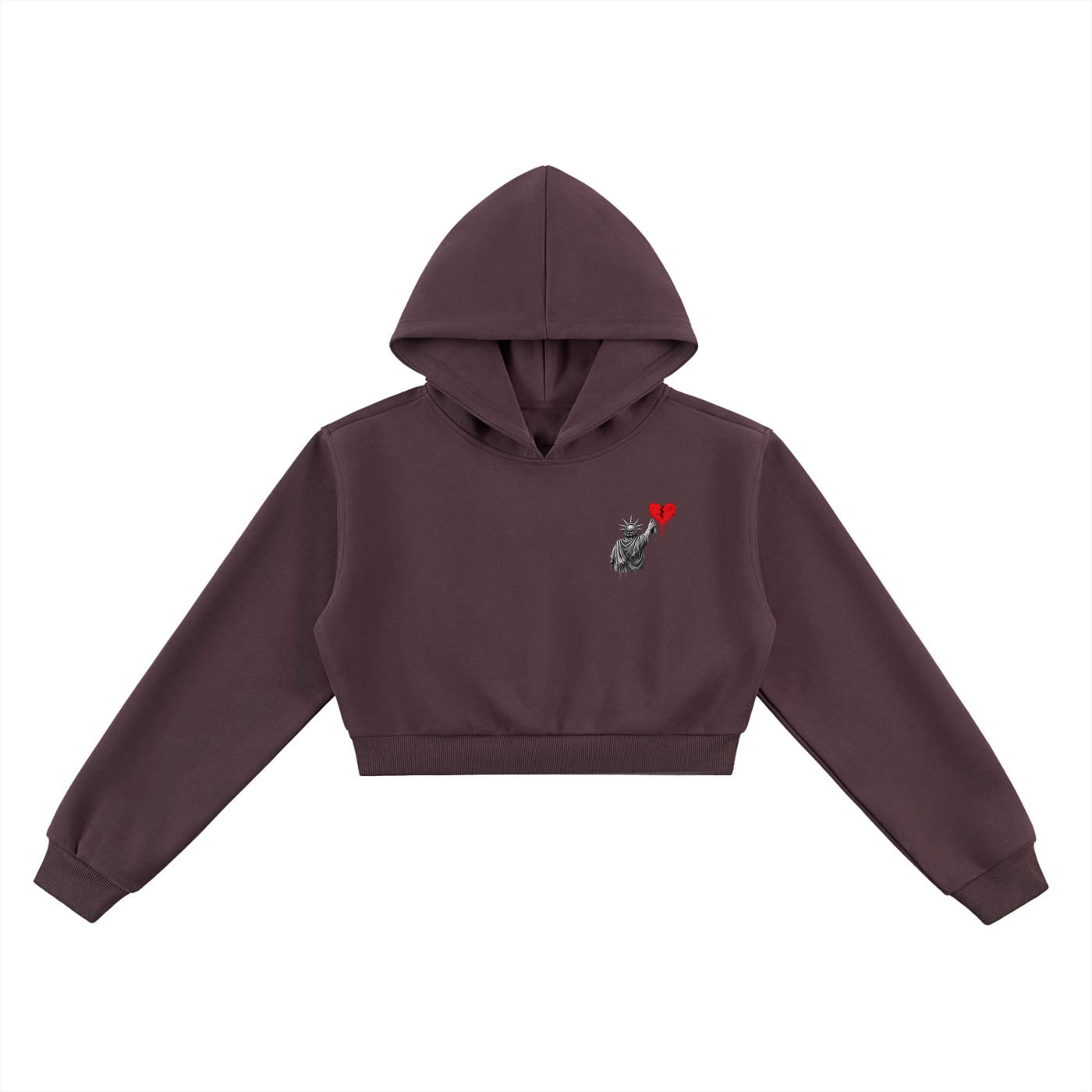Essential Cropped Hoodie Liberty