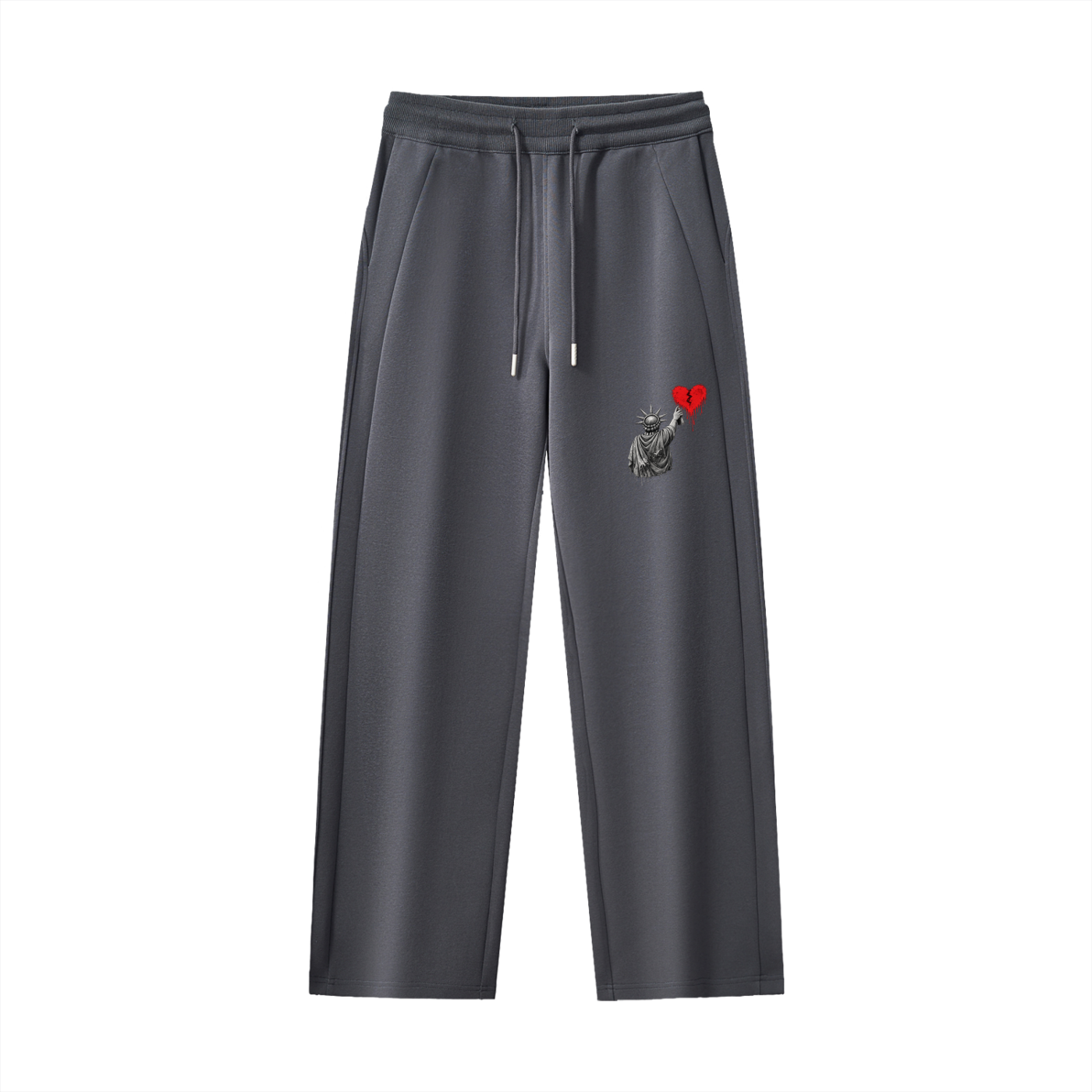 Essential Drawstring Straight-Leg Sweatpants Liberty