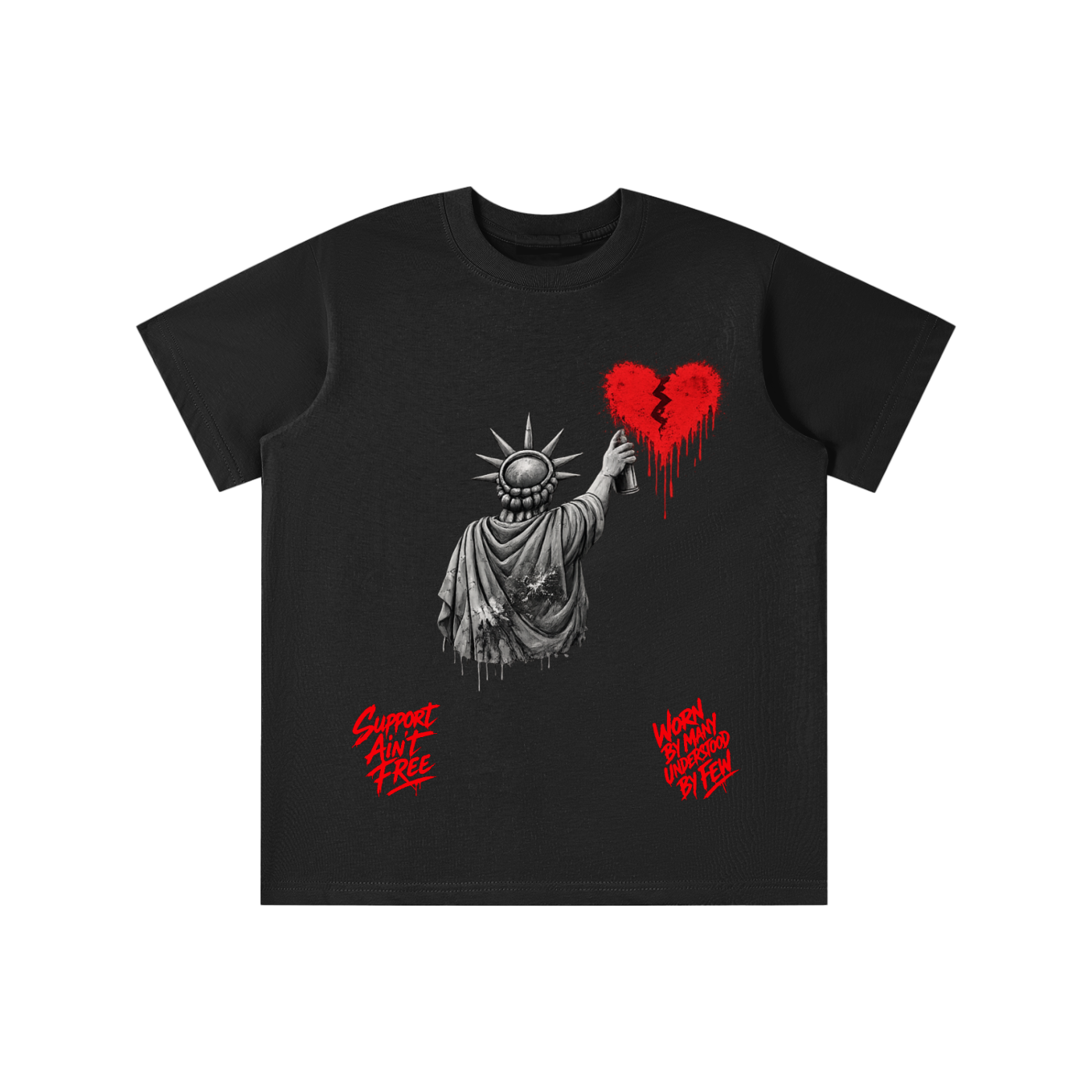 Essential Kids' T-shirt New Red